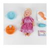 Picture of 14 inch vinyl head bottle blowing doll set (Purple)