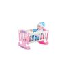 Picture of 4-sound 14-inch cotton doll with shaker. Cart. Tableware. Bottle. Pacifier