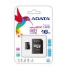 Picture of ADATA Premier 16GB microSDHC/SDXC UHS-I U1 Memory Card with Adapter