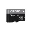 Picture of ADATA Premier 64GB microSDHC/SDXC UHS-I U1 Memory Card with Adapter