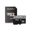 Picture of ADATA Premier 64GB microSDHC/SDXC UHS-I U1 Memory Card with Adapter