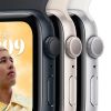 Picture of Apple Watch SE 2nd Gen GPS 40mm Midnight, Case with Starlight Sport Band