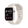 Picture of Apple Watch SE 2nd Gen GPS 40mm Starlight, Case with Starlight Sport Band