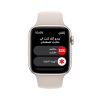 Picture of Apple Watch SE 2nd Gen GPS 40mm Starlight, Case with Starlight Sport Band