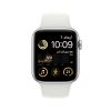 Picture of Apple Watch SE 2nd Gen GPS 44mm Silver, Case with Starlight Sport Band