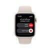 Picture of Apple Watch SE 2nd Gen GPS 44mm Starlight, Case with Starlight Sport Band