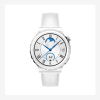 Picture of HUAWEI WATCH GT 3 Pro 32MB+4GB Silver Bezel White Ceramic Case White Leather Strap