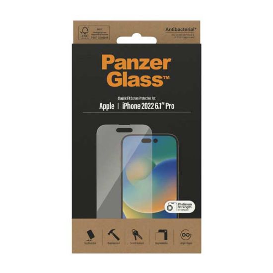 Picture of PanzerGlass™ Screen Protector Apple iPhone 14 Pro | Classic Fit