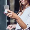 Picture of PopSockets Collapsible Grip & Stand for Phones and Tablets - Ghost Marble