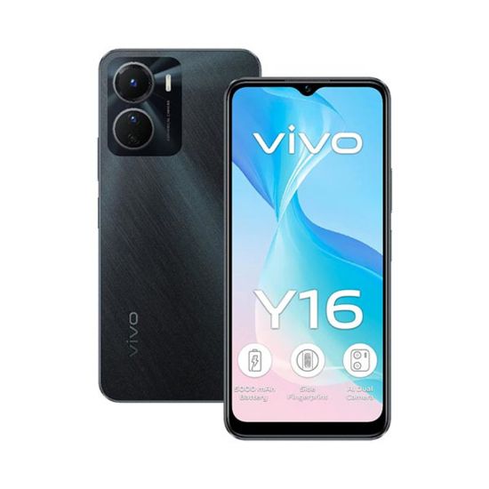 Picture of vivo Y16, 64 GB, Ram 4GB, LTE - Stellar Black