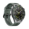 Picture of Huawei Watch GT ‎3‎ SE, 46 GPS, Grey Durable Polymer Fiber Watch Case Green TPU Strap