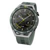 Picture of Huawei Watch GT ‎3‎ SE, 46 GPS, Grey Durable Polymer Fiber Watch Case Green TPU Strap