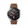 Picture of Huawei Watch GT 3 46 GPS, Silver Stainless Steel Case/Brown Leather Strap