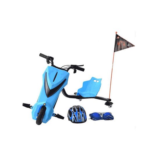 Picture of Limodo 36v Drifting Electric Power Scooter 3 Wheels  E400- Plain Sky blue