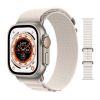 Picture of Apple Watch Ultra GPS + Cellular, 49mm Titanium Case with Starlight Alpine Loop - Medium