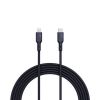 Picture of AUKEY ES Braided Nylon Sync & Charge MFI Cable USB-C To Lightning 1m NCL1 - Black