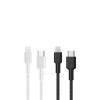 Picture of AUKEY ES Braided Nylon Sync & Charge MFI Cable USB-C To Lightning 1m NCL1 - White