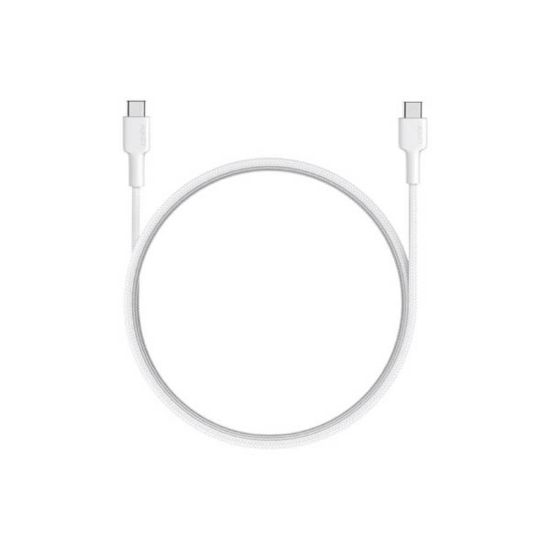 Picture of AUKEY ES PD Nylon Braided USB-C To USB-C Cable 0.9M CD45 - White