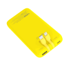 Picture of Infinix Power Bank XP07 10,000 mAh 22.5W PD, QC, PE Thunder Charge built in Lightning, USB C Cables Yellow