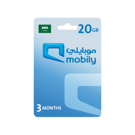 Picture of Mobily Data recharge 20 GB - 3 Months