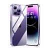 Picture of Torras iPhone 14 Pro Max 6.7 Diamond Clear Case deep purple