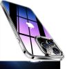 Picture of Torras iPhone 14 Pro Max 6.7 Diamond Clear Case deep purple