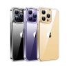 Picture of Torras iPhone 14 Pro Max 6.7 Diamond Clear Case deep purple