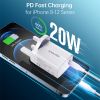 Picture of iOsuite PD 20 Watt Fast Wall Charger With 1- Type C Output White