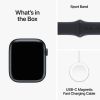 Picture of Apple Watch Series 9, GPS, 41mm - Midnight Aluminum Case with Midnight Sport Band - M/L