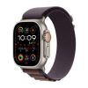 Picture of Apple Watch Ultra 2 GPS + Cellular, 49mm - Titanium Case with  Indigo Alpine Loop - Large