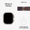 Picture of Apple Watch Ultra 2 GPS + Cellular, 49mm - Titanium Case with  Indigo Alpine Loop - Large