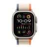 Picture of Apple Watch Ultra 2, GPS + Cellular, 49mm - Titanium Case with Orange/Beige Trail Loop - S/M