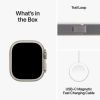 Picture of Apple Watch Ultra 2 GPS + Cellular, 49mm Titanium Case with Green/Grey Trail Loop - S/M