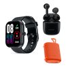 Picture of Infinix Bundle ( WATCH XW1 Black + Soundbox XS01 ORANGE + XE22 Black )